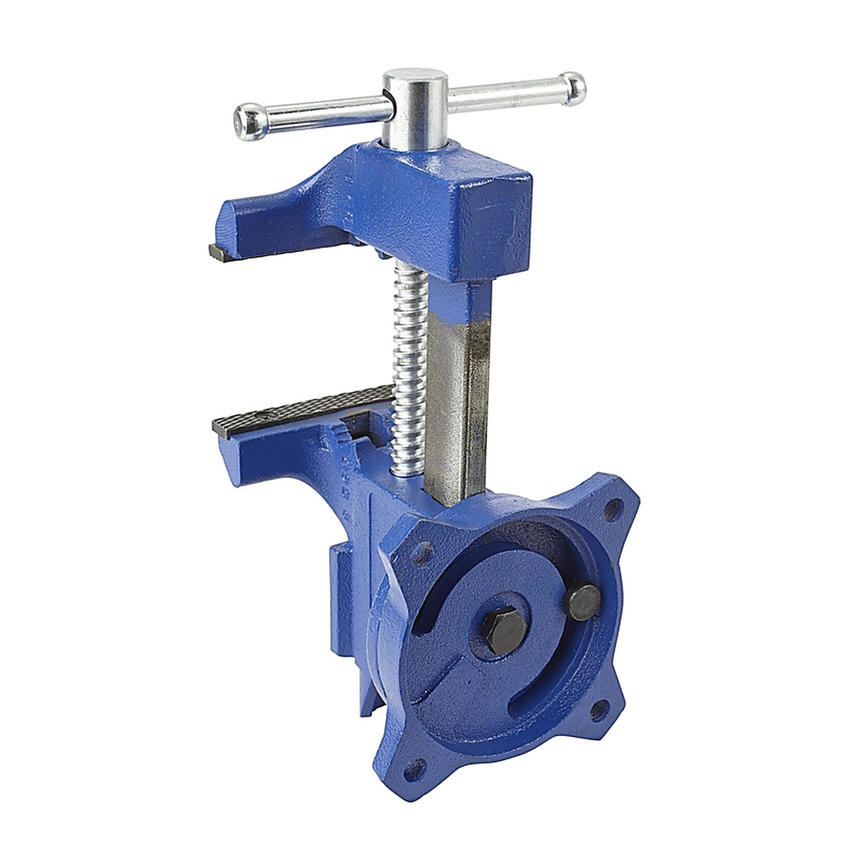 Irwin - 4935507 - 4.5 in. Steel Workshop Bench Vise Swivel Base