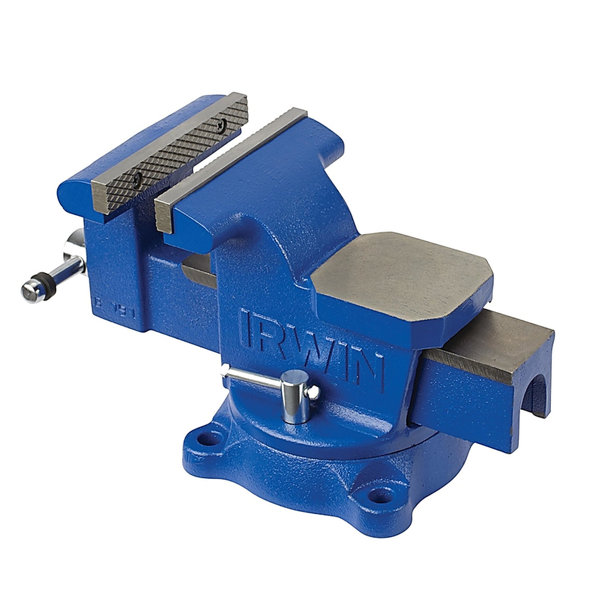 Irwin - 226306ZR - 6 in. Steel Workshop Bench Vise Swivel Base