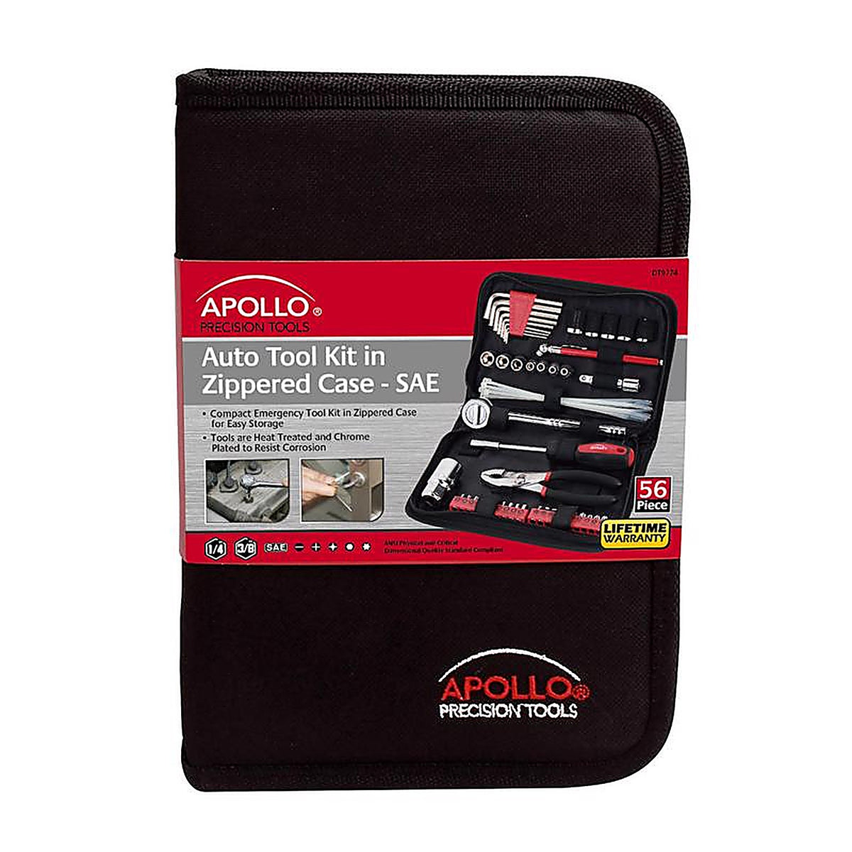 Apollo - DT9774 - Auto Tool Kit 56 pc