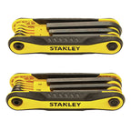 Stanley - STHT71839 - Multi-Size Metric and SAE Fold-Up Locking Hex Key Set 6.7 in. 17/pc.