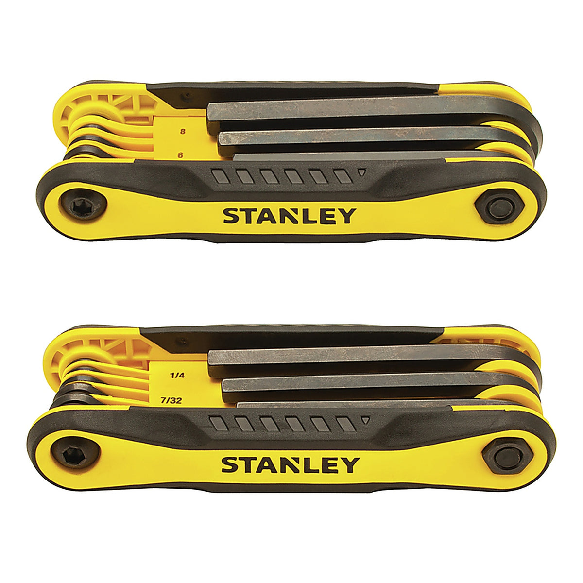 Stanley - STHT71839 - Multi-Size Metric and SAE Fold-Up Locking Hex Key Set 6.7 in. 17/pc.