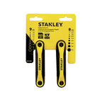 Stanley - STHT71839 - Multi-Size Metric and SAE Fold-Up Locking Hex Key Set 6.7 in. 17/pc.