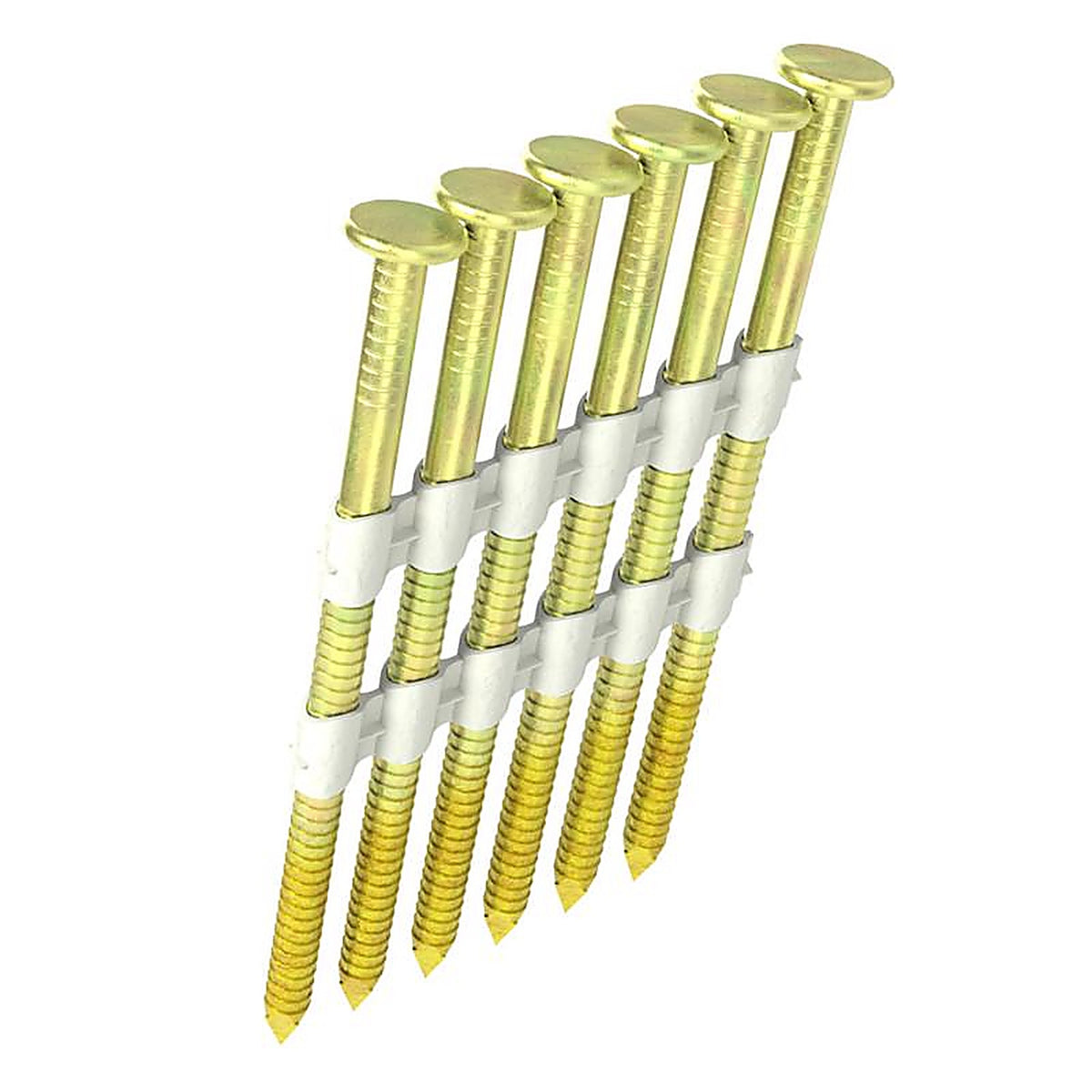 Grip-Rite - GR08G - 2-3/8 in. 12 Ga. Angled Strip Framing Nails 21 deg. Ring Shank - 5000/Pack