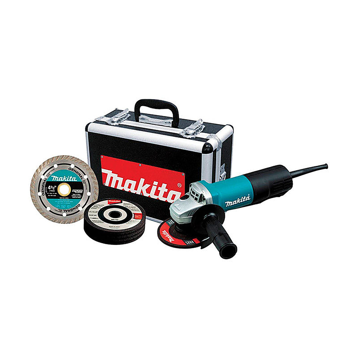 Makita - 9557PBX1 - 7.5 amps Corded 4-1/2 in. Cut-Off/Angle Grinder