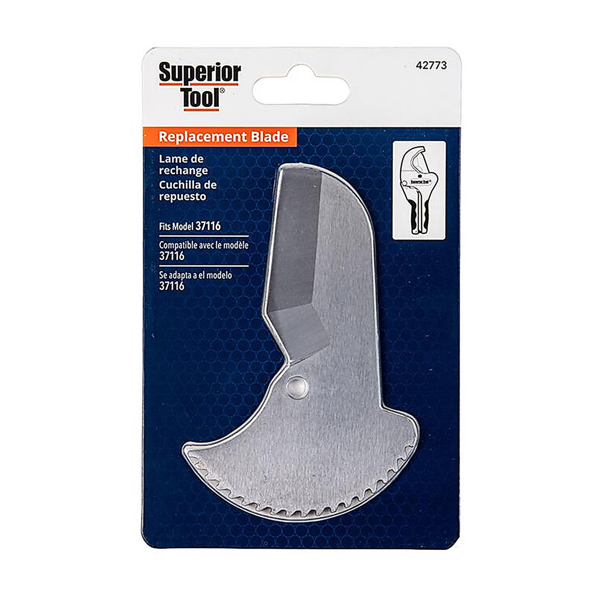 Superior Tool - 42773 - Replacement Cutter Blade Silver 1 pc