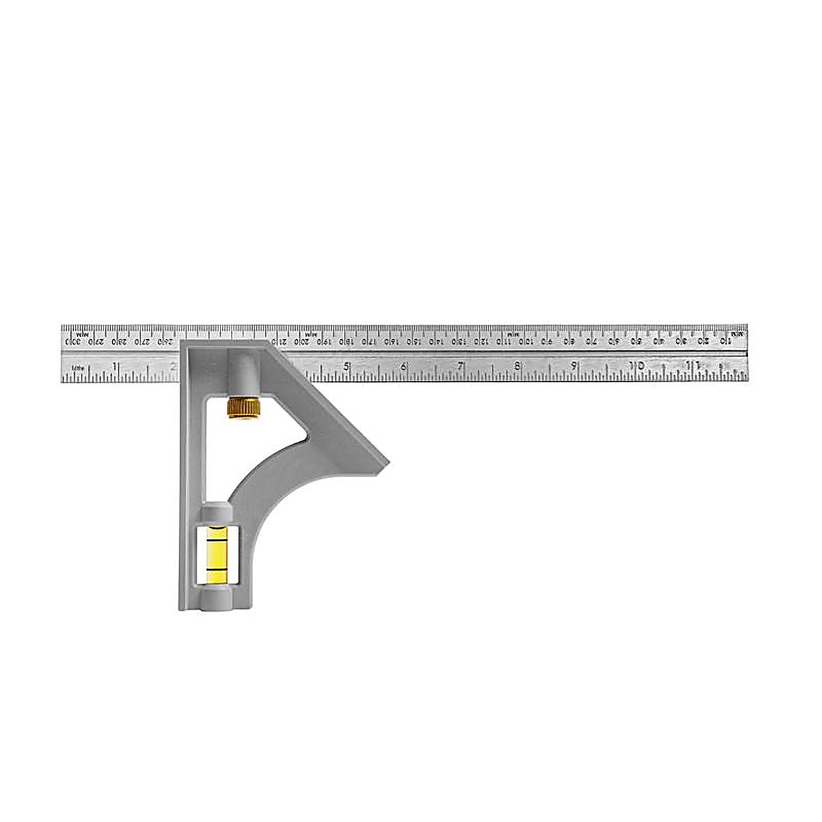 Johnson - 415 - 12 in. L X 4-7/8 in. H Steel Combination Square