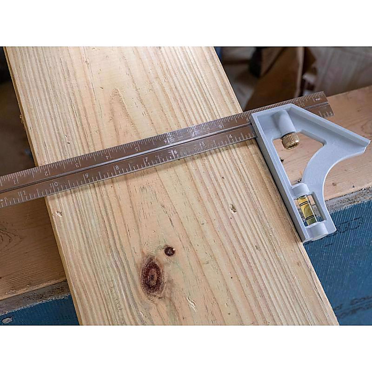 Johnson - 415 - 12 in. L X 4-7/8 in. H Steel Combination Square