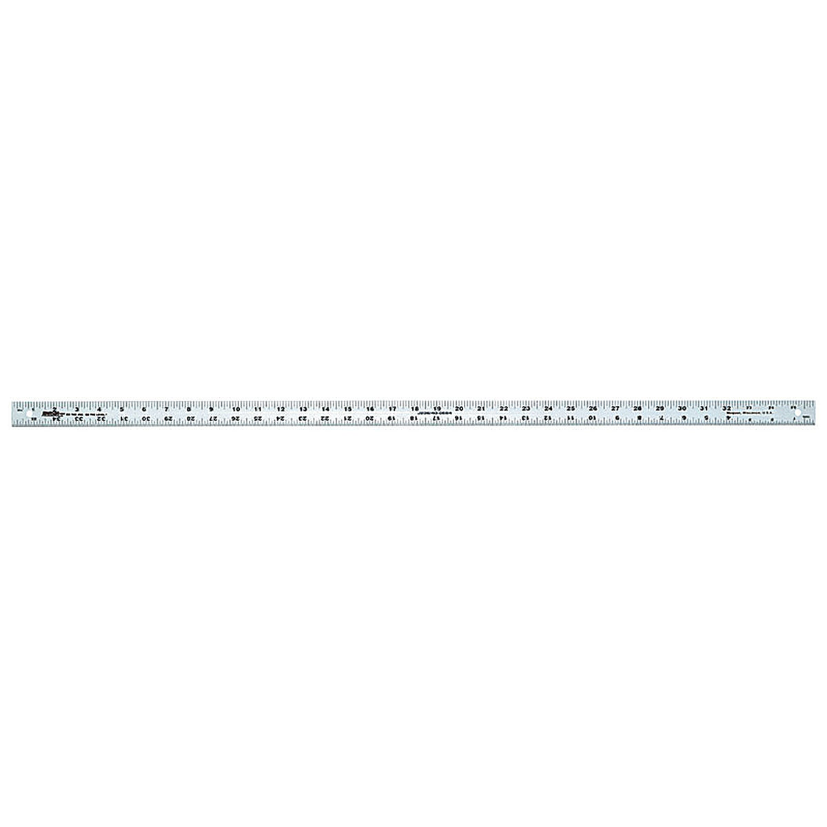 Johnson - J236 - 36 in. L X 1-1/8 in. W Aluminum Ruler SAE