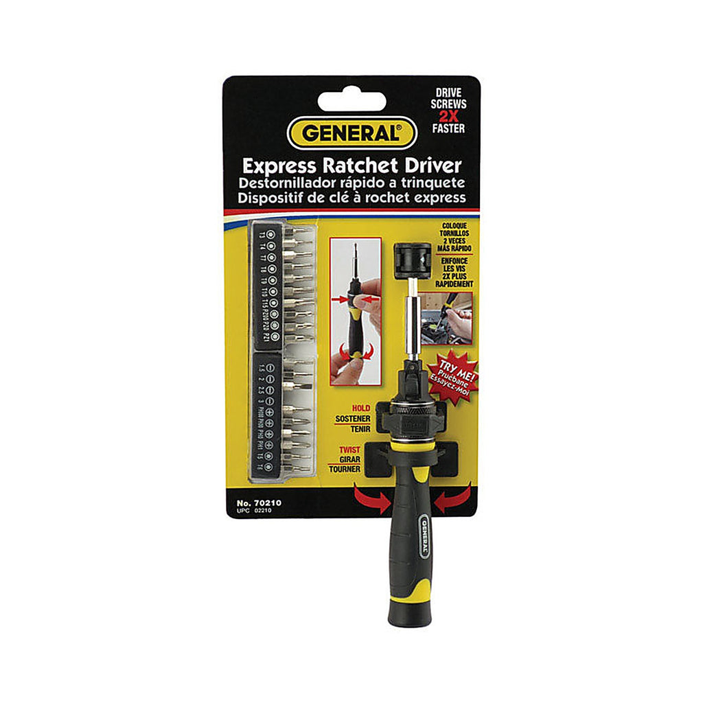 General Tools - 70210 - 20/pc. Screwdriver Set