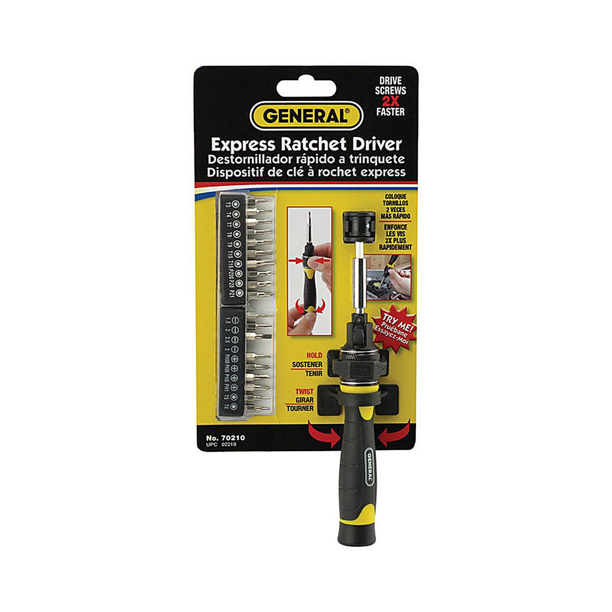General Tools - 70210 - 20/pc. Screwdriver Set