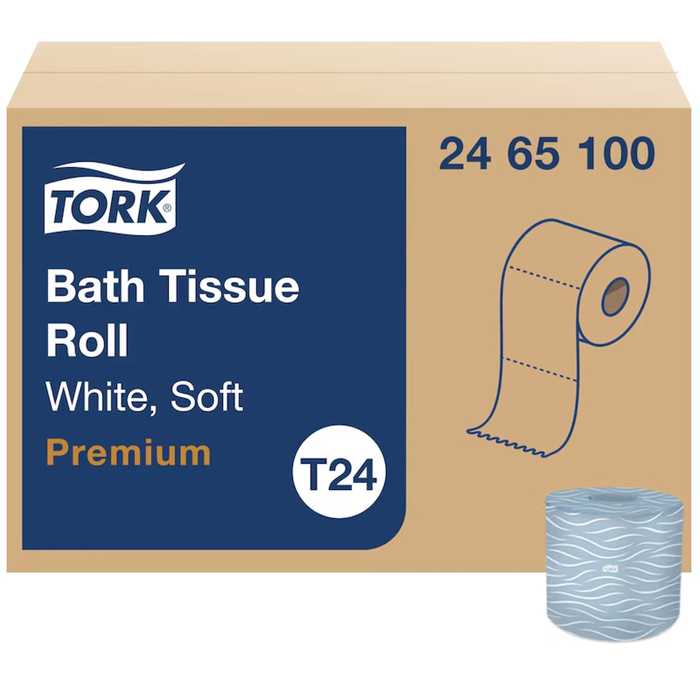 Tork - 2465100 - Premium Soft Bath Tissue Roll, 2-Ply - 80/Case