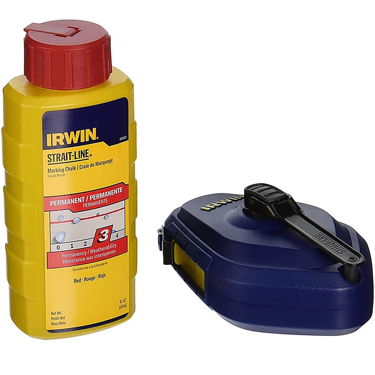 Irwin - 1932885 - Strait-Line Chalk and Reel Set 100 ft.
