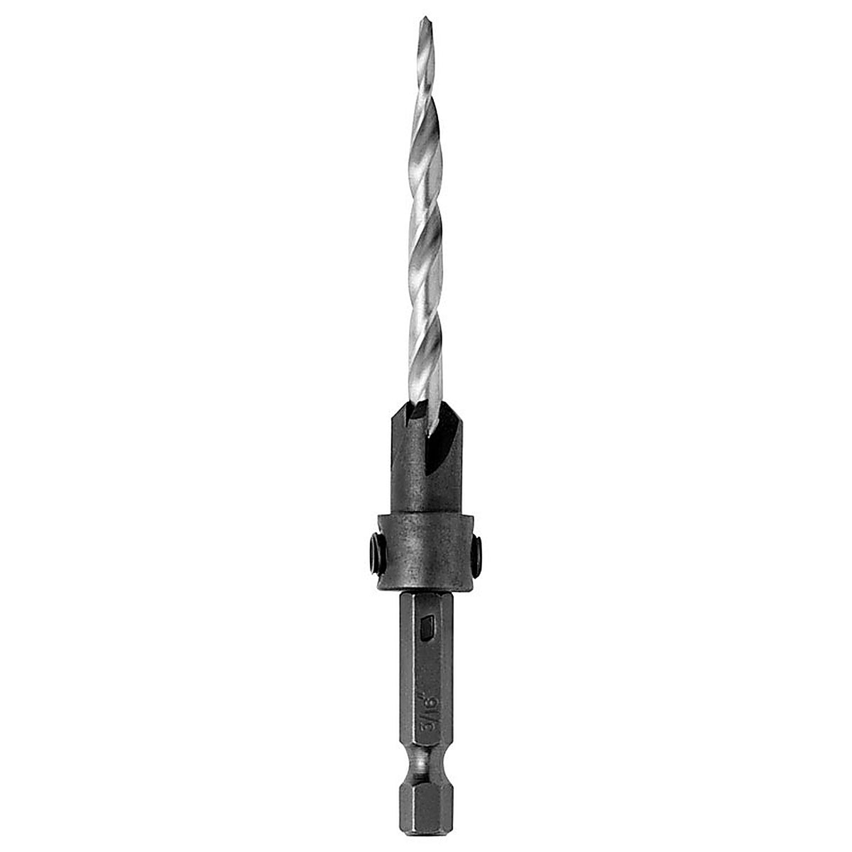 Irwin - 1882783 - 3/16 in. Dia. High Speed Steel Countersink 1/pc.