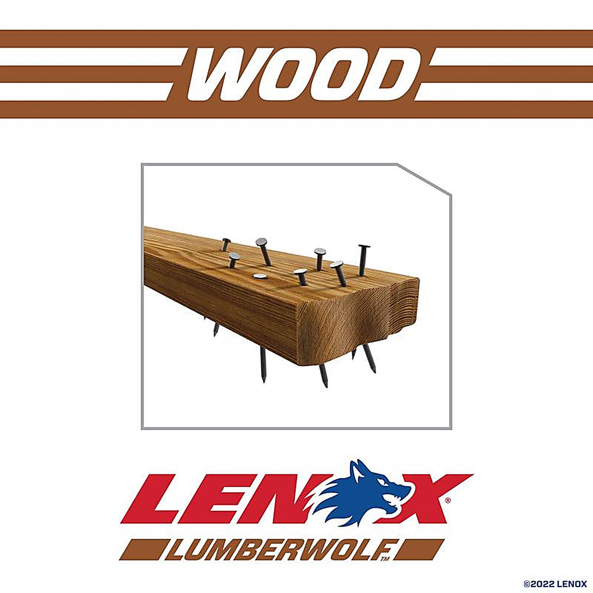 Lenox - 20556676RC - 6 in. Bi-Metal Reciprocating Saw Blade 6 TPI - 5/Pack