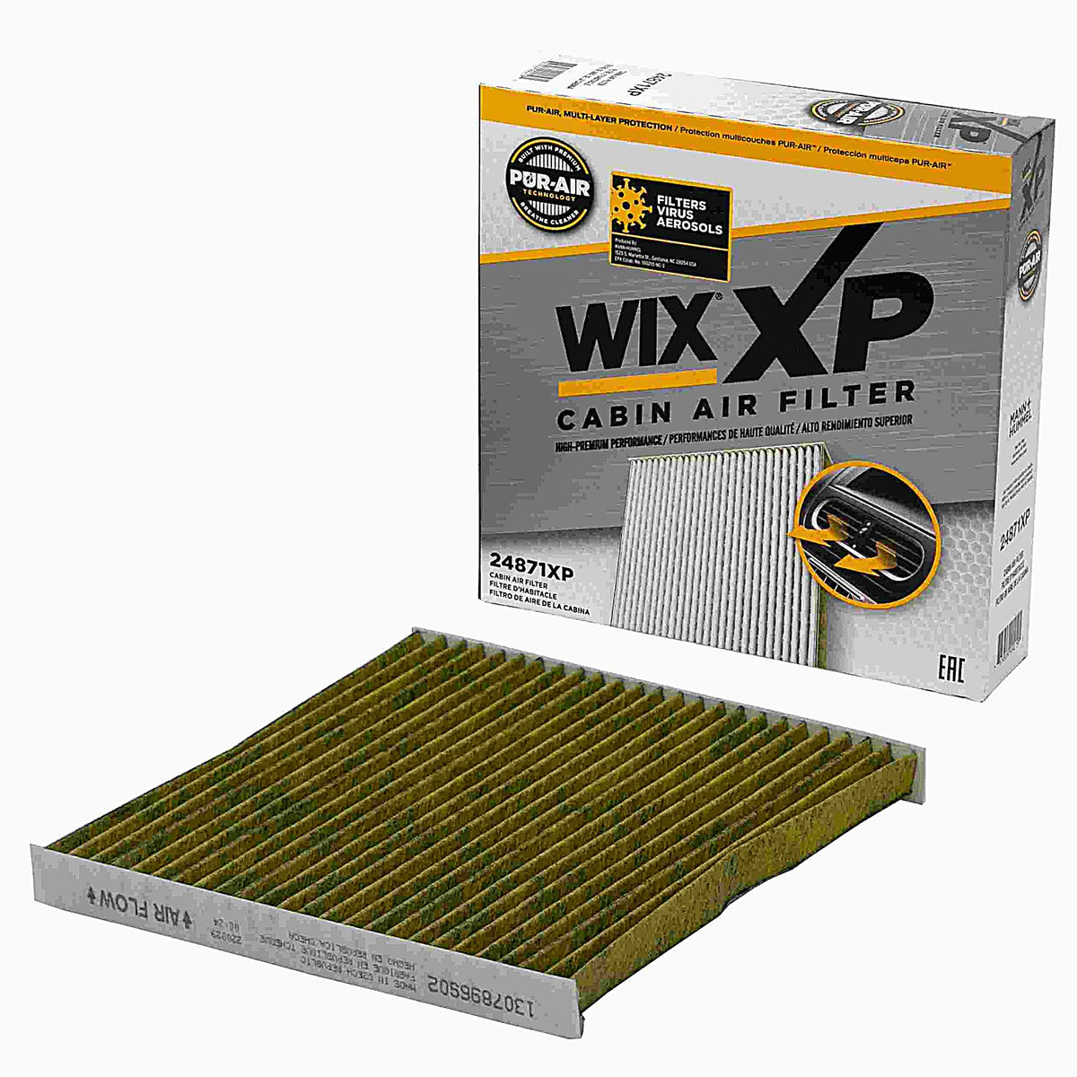 Wix Filters - 24871XP - Wix XP Cabin Air Panel