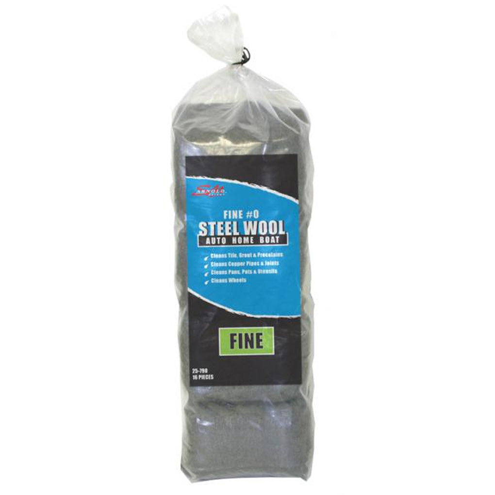 SM Arnold - 25-790 - Steel Wool, Grade 0 - Fine