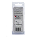 Master Magnetics - 7589 - .225 in. Neodymium Magnetic Hook 40 lb. pull 35 MGOe Silver 1/pc.