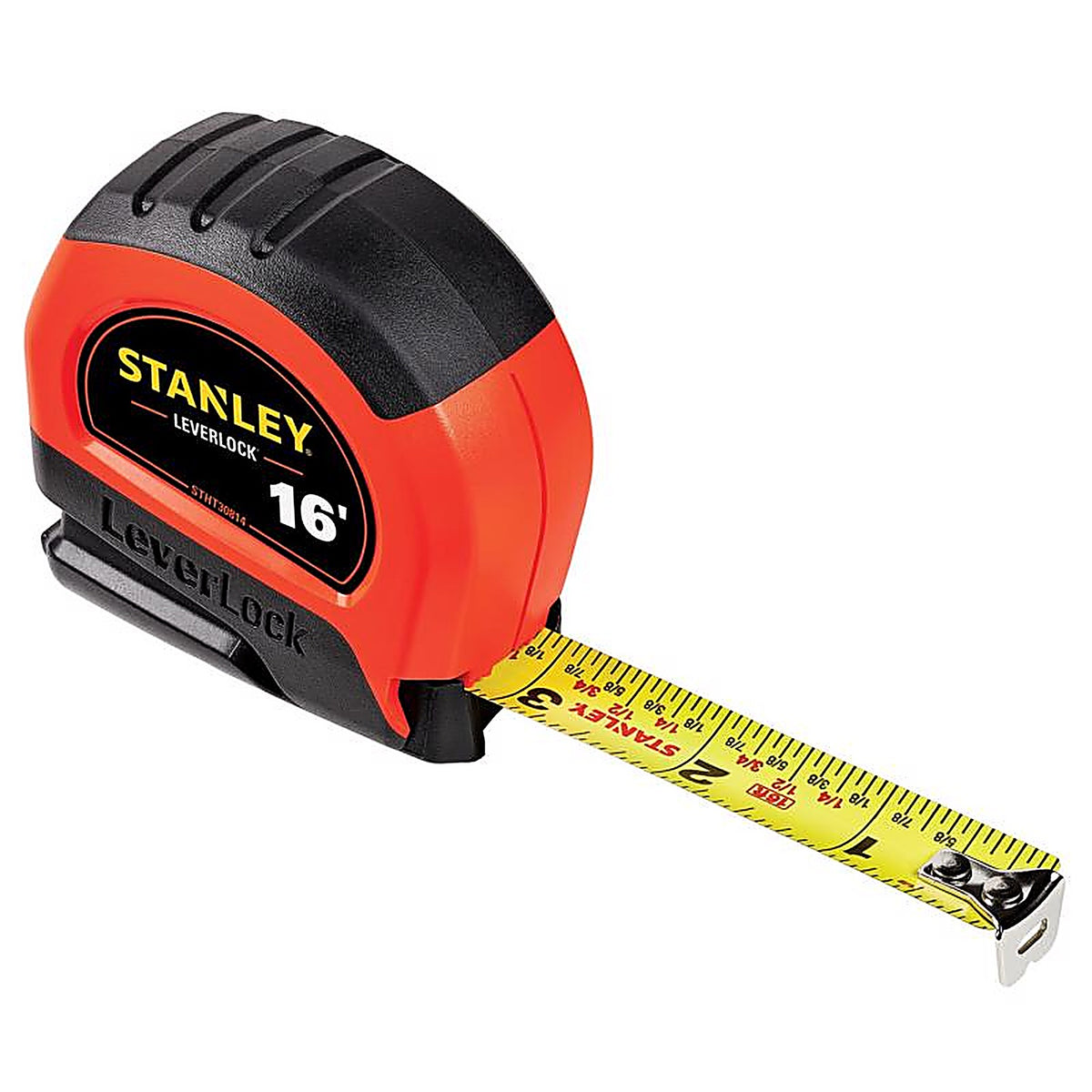 Stanley - STHT30812L - LeverLock 16 ft. L X 0.75 in. W Tape Measure 1 pk