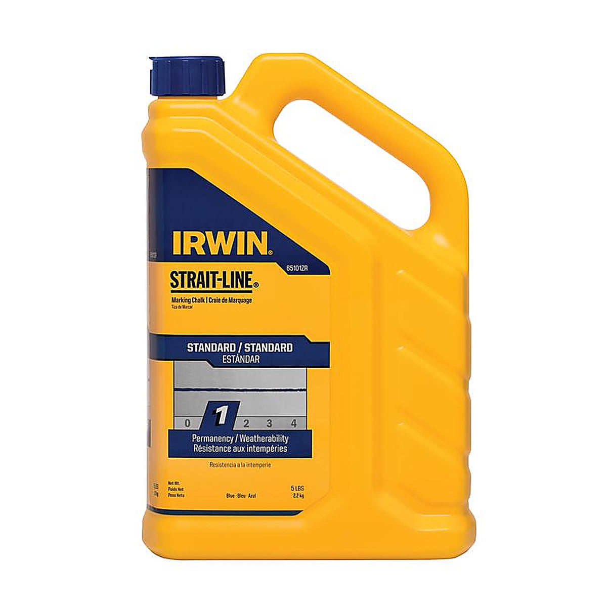 Irwin - 65101ZR - Strait-Line 5 lb. Temporary Marking Chalk Blue - 1/Pack