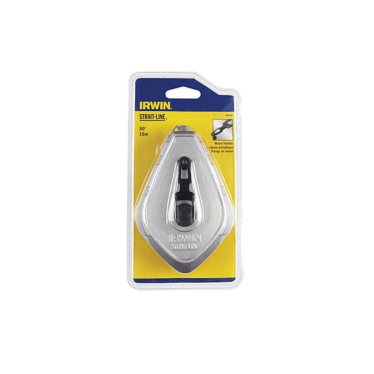 Irwin - 1932871 - Strait-Line 2 oz. Blue Fast Retrieve Chalk Line Reel 50 ft.