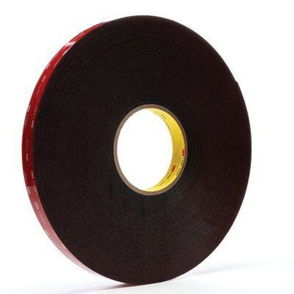 3M - 25522 - VHB Heavy Duty Mounting Tape 5952, Black, 3/4 in x 15 yd, 45 mil - 7000049237