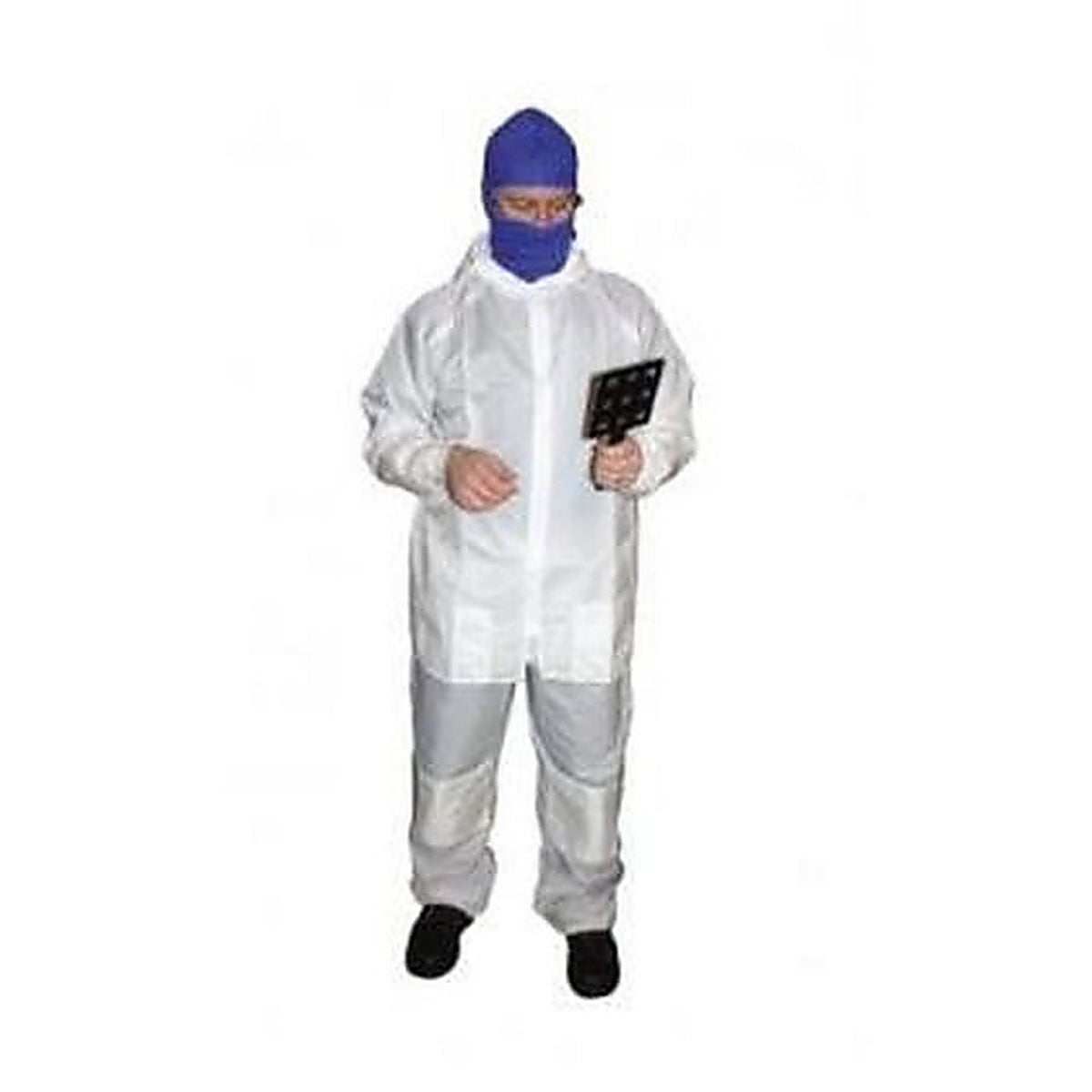 GL Enterprises - 2555 - 4 Pockets Anti-Static Painters Protection Pant, Large, White/Blue, Nylon