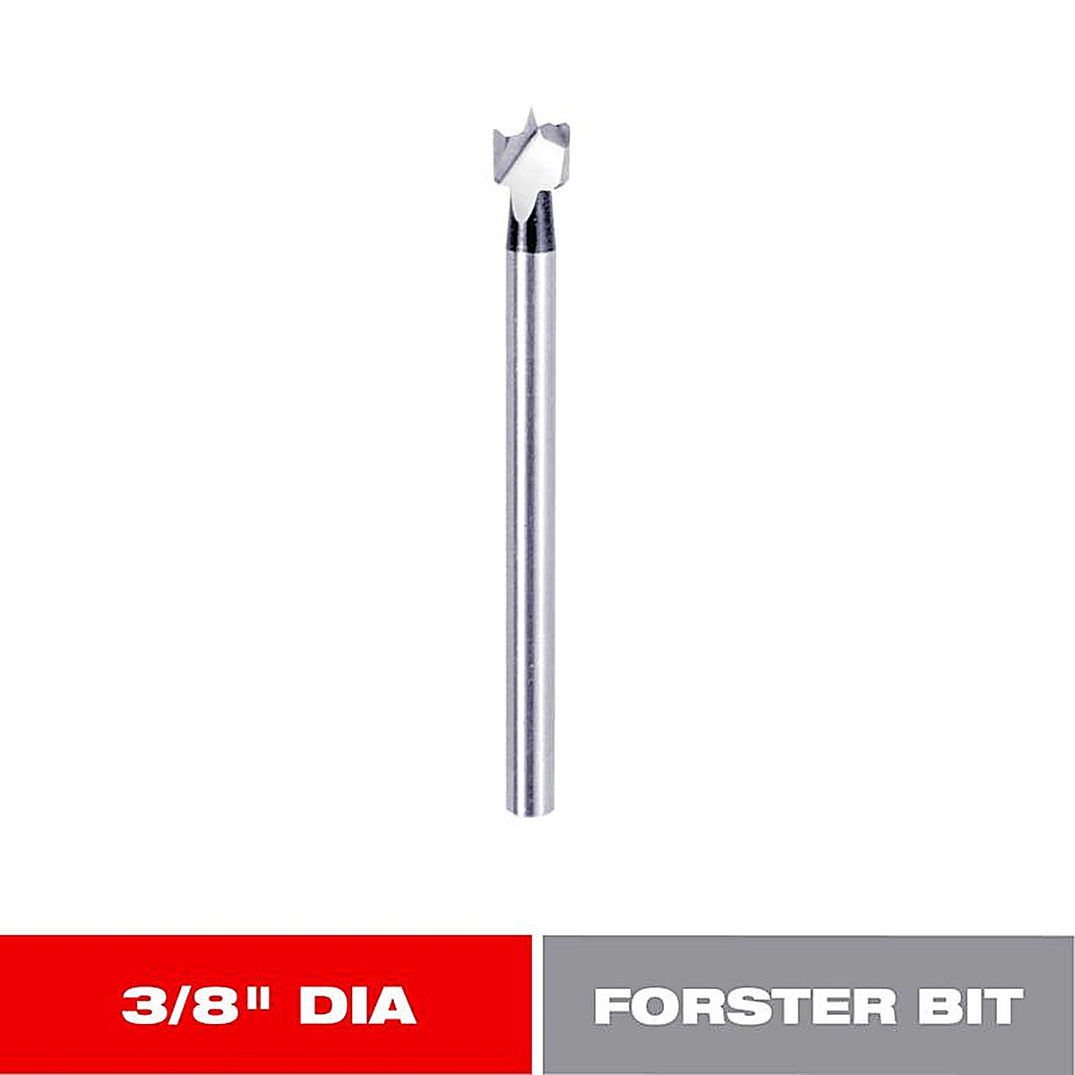 Diablo - FB-002 - 3/8 in. S X 3-1/2 in. L High Speed Steel Forstner Drill Bit 1 pc