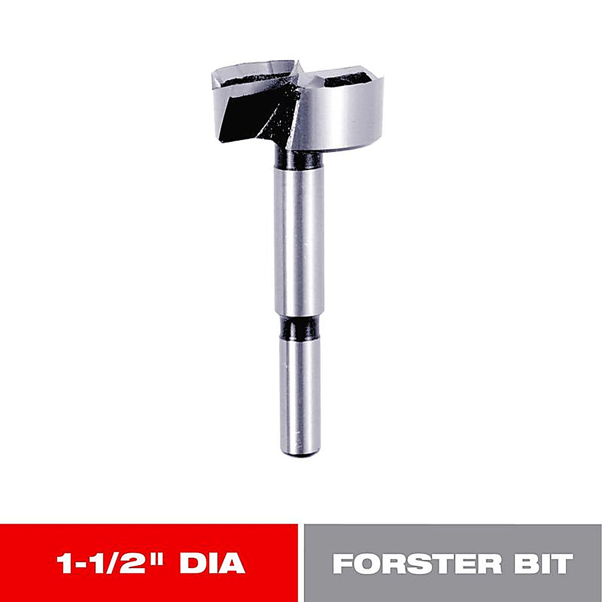 Diablo - FB-011 - 1-1/2 in. S X 3-1/2 in. L High Speed Steel Forstner Drill Bit 1 pc