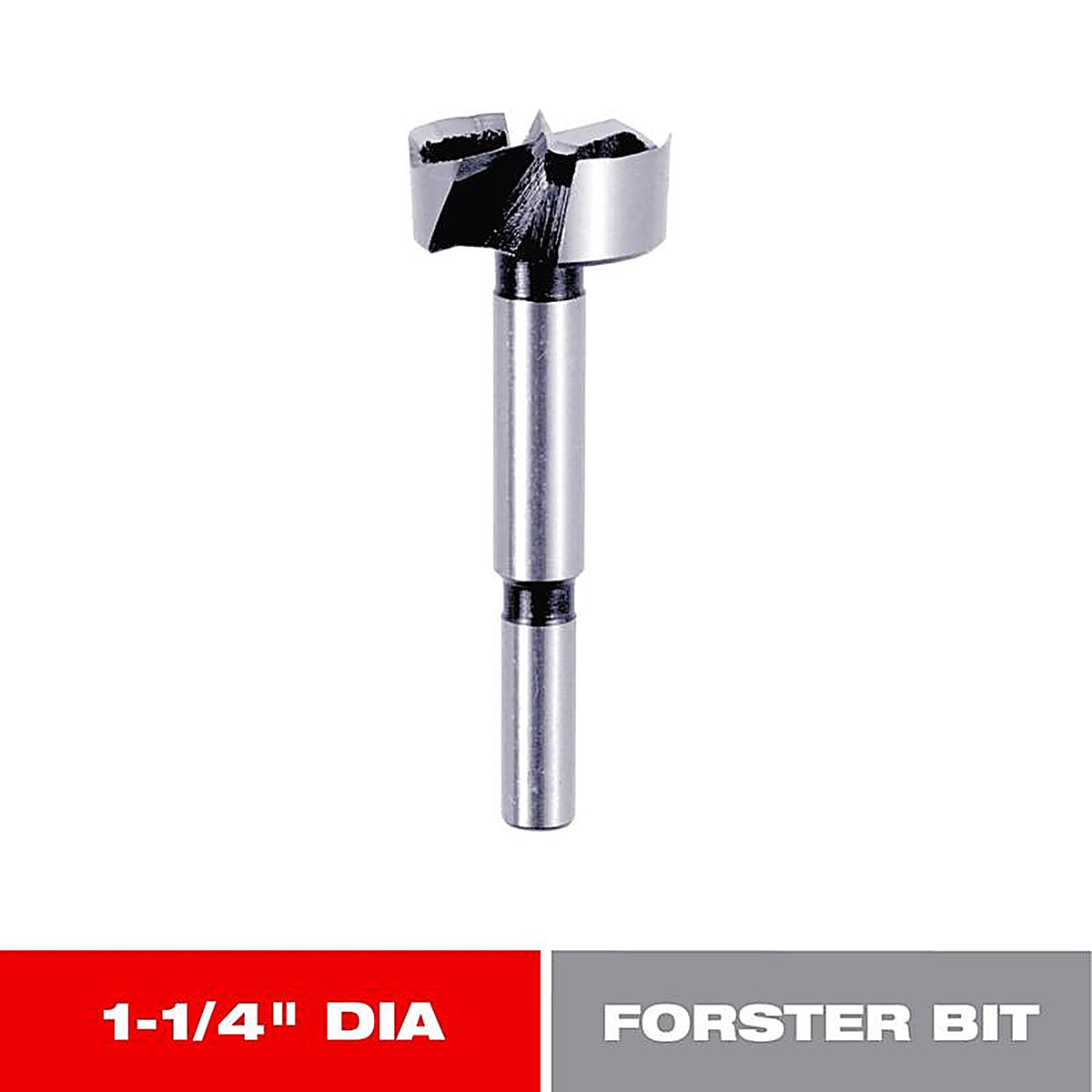 Diablo - FB-009 - 1-1/4 in. S X 3-1/2 in. L High Speed Steel Forstner Drill Bit 1 pc