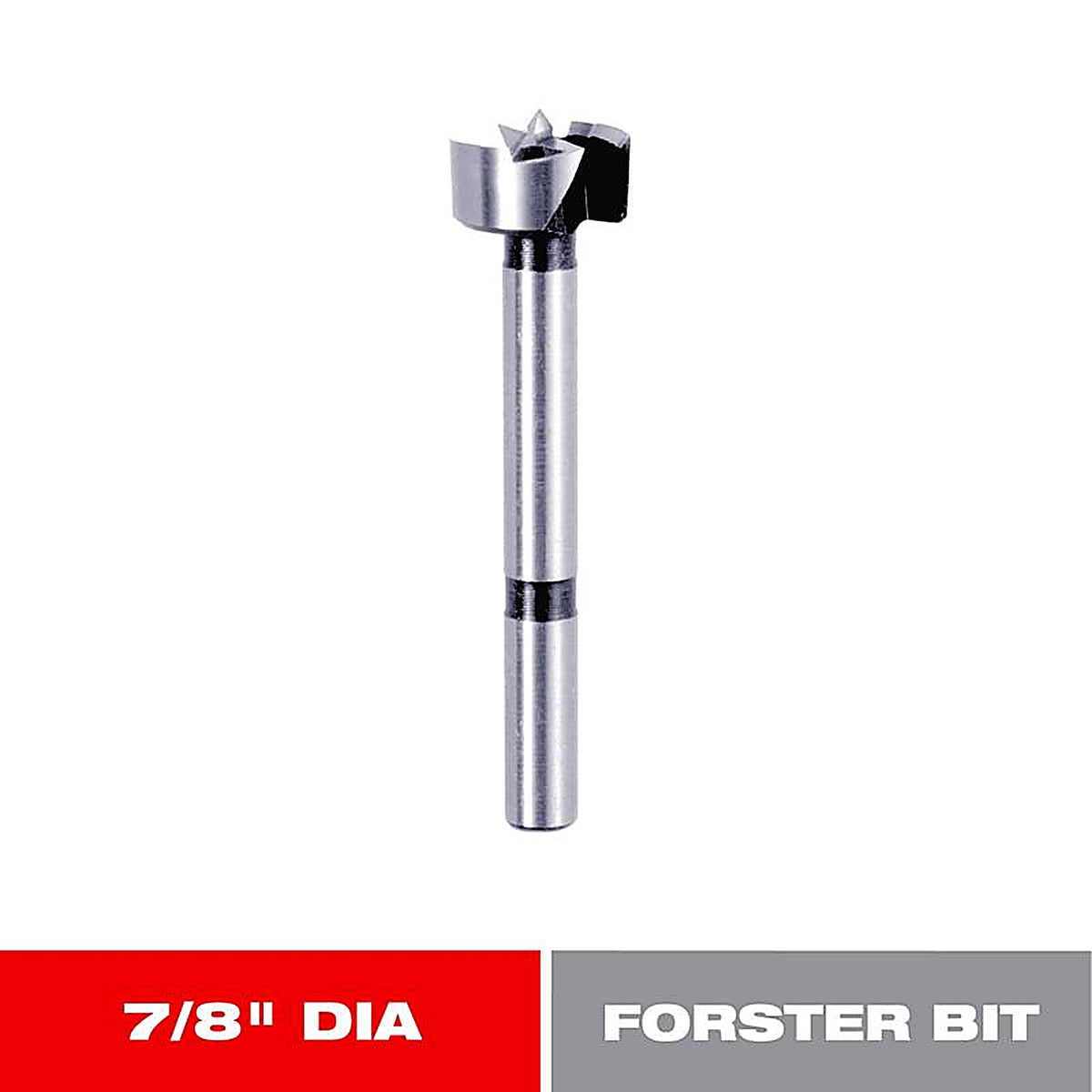 Diablo - FB-006 - 7/8 in. S X 3-1/2 in. L High Speed Steel Forstner Drill Bit 1 pc