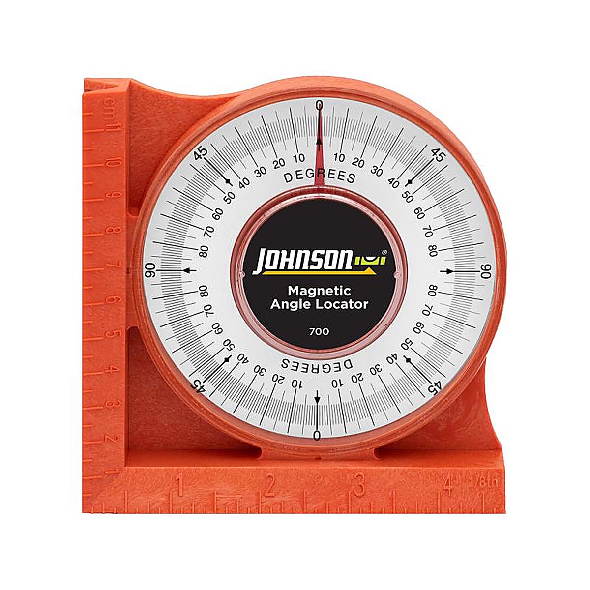 Johnson - 700 - 4-3/4 in. L x 4-3/4 in. W Angle Finder Yellow 1/pc.