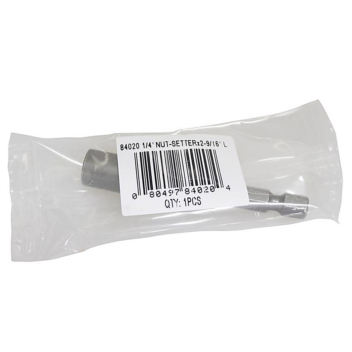 Best Way Tools - 84020 - 1/4 in. x 3 in. L Nut Driver Carbon Steel 50/pc.