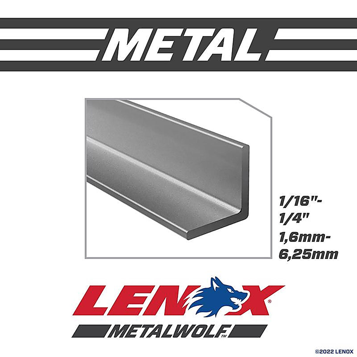 Lenox - 20566618R - METALWOLF 6 in. Bi-Metal WAVE EDGE Reciprocating Saw Blade 18 TPI 5 pk