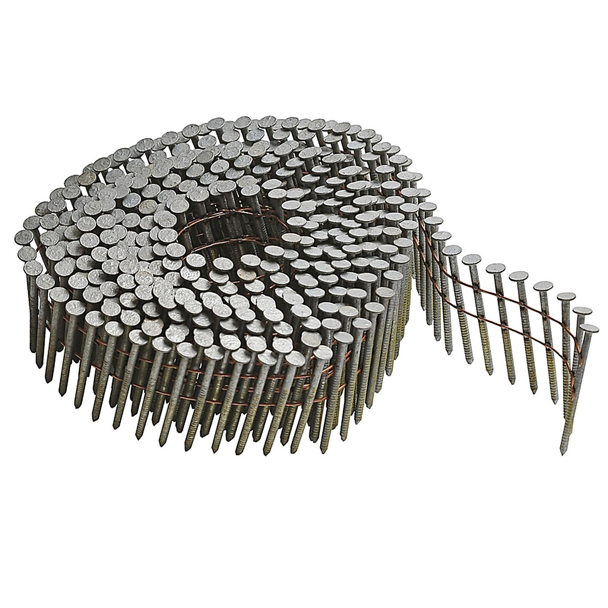 Bostitch - C4R80BDG - 1-1/2 in. L X 11 Ga. Angled Coil Galvanized Siding Nails 15 deg 4,200 pk