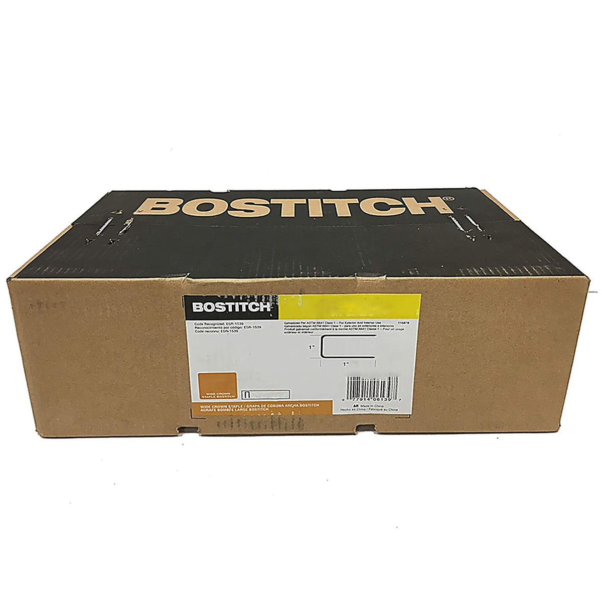 Bostitch - 16S2-25SG10M - S2 1 in. W X 1 in. L 16 Ga. Wide Crown Staples 10000 pk