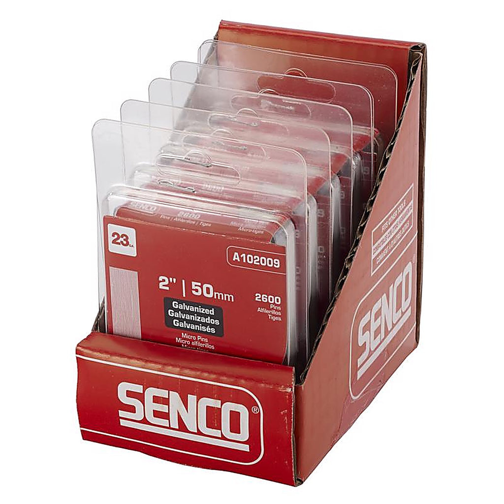 Senco - A102009 - 2 in. 23 speed Straight Strip Micro Pins Smooth Shank