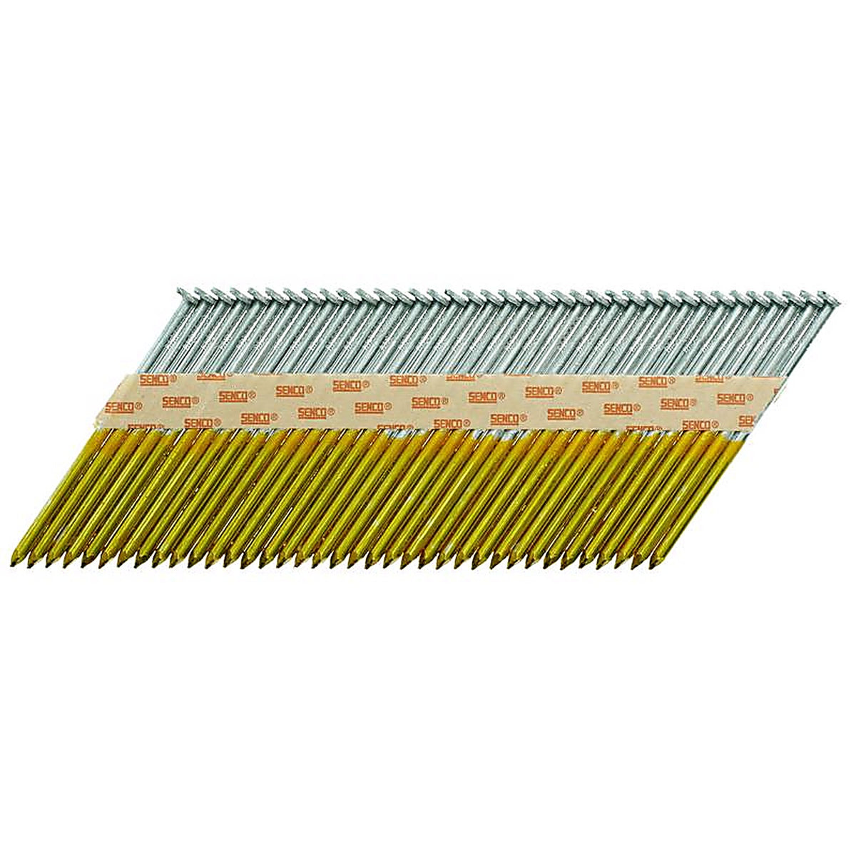 Senco - KC27ASBX - 3 in. L X 16 Ga. Angled Strip Hot-Dip Galvanized Framing Nails 34 deg 2,500 pk