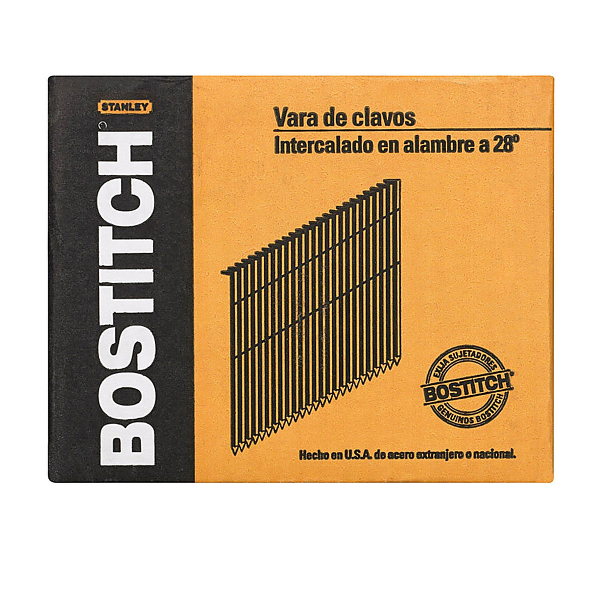 Stanley Bostitch - S12DGAL-FH - 3-1/4 in. Framing Nails 28 deg. Smooth Shank - 2000/Pack