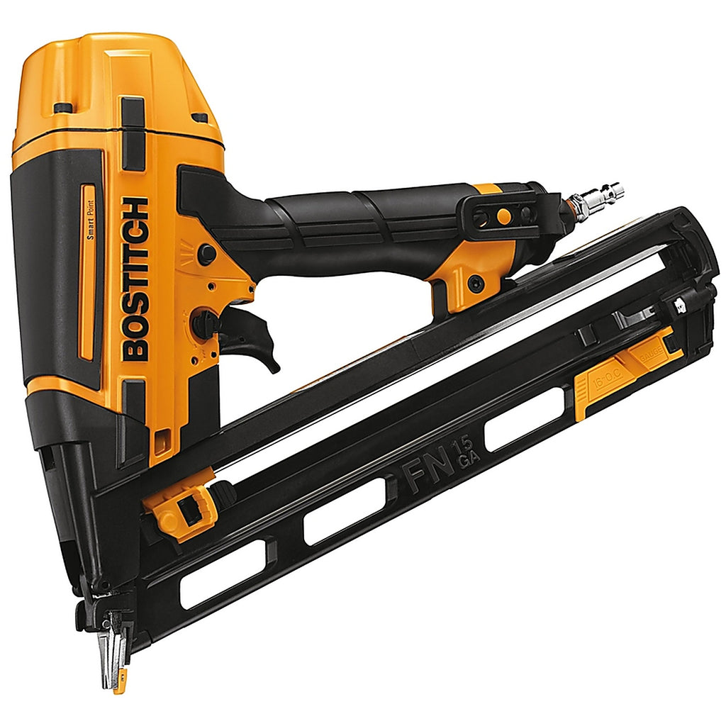 Bostitch - BTFP72156 - Smart Point Pneumatic 15 Ga. Finish Nailer Kit