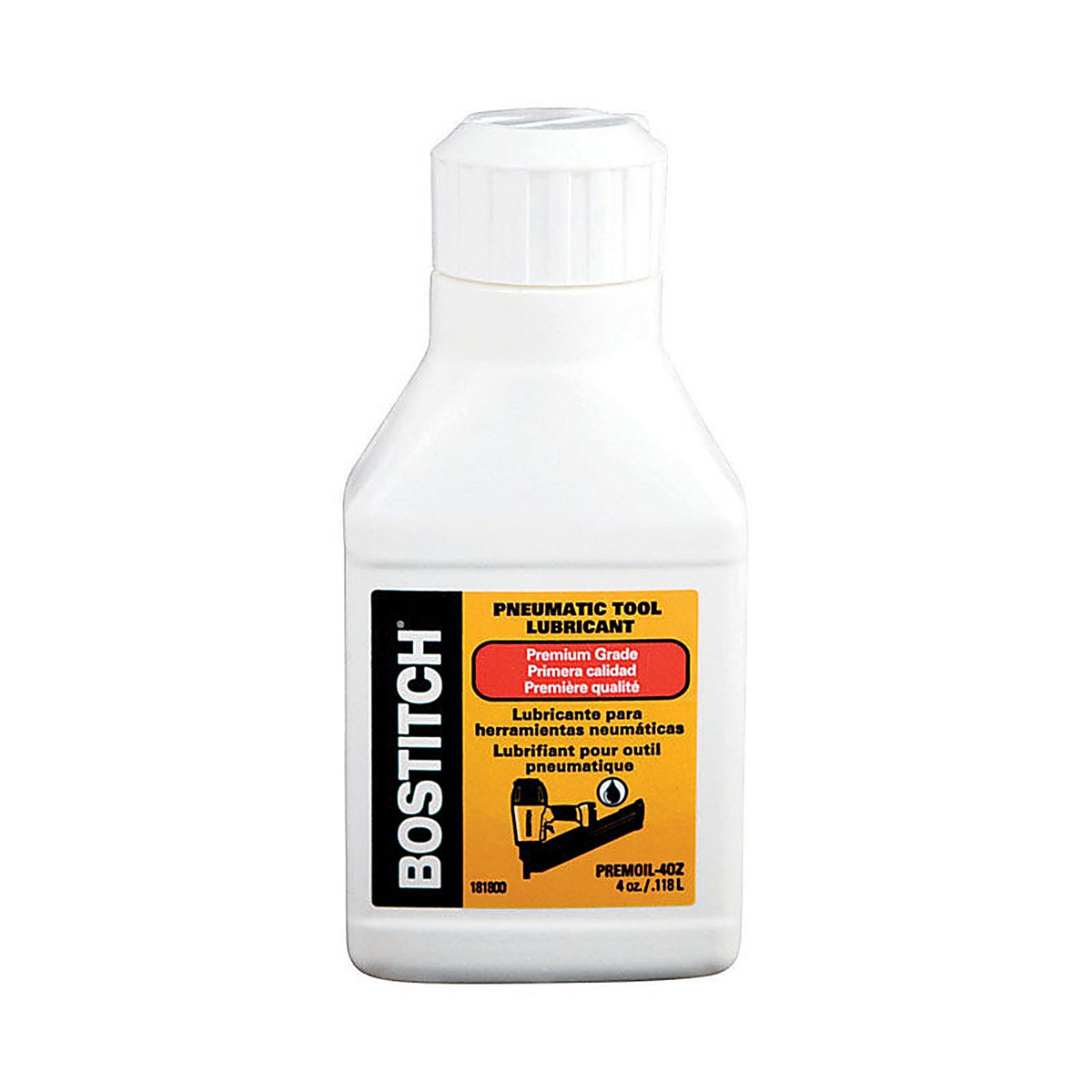 Bostitch - PREMOIL-4OZ - Pneumatic Tool Lubricant 4 oz. Bottle 1/pc.