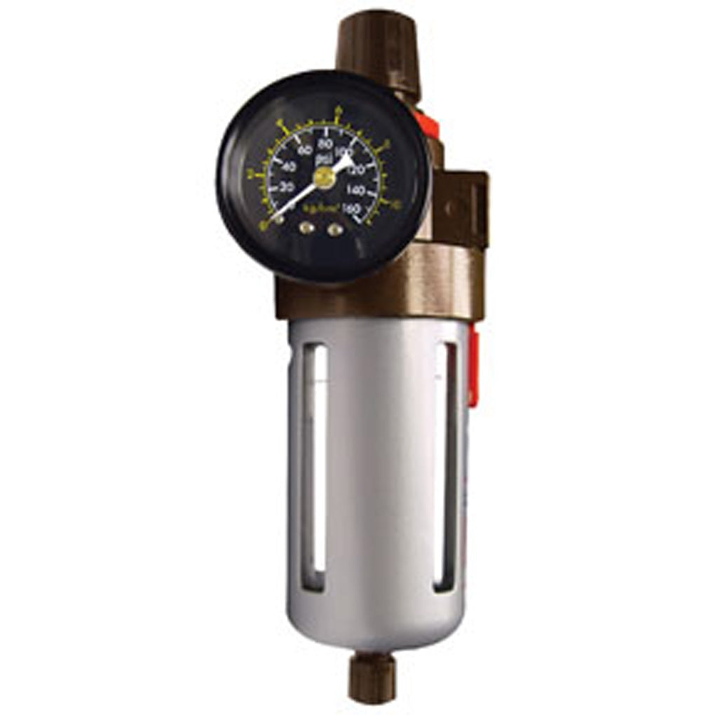 Astro Pneumatic - 2615 - Filter/Regulator with Gauge for Compressed Air System