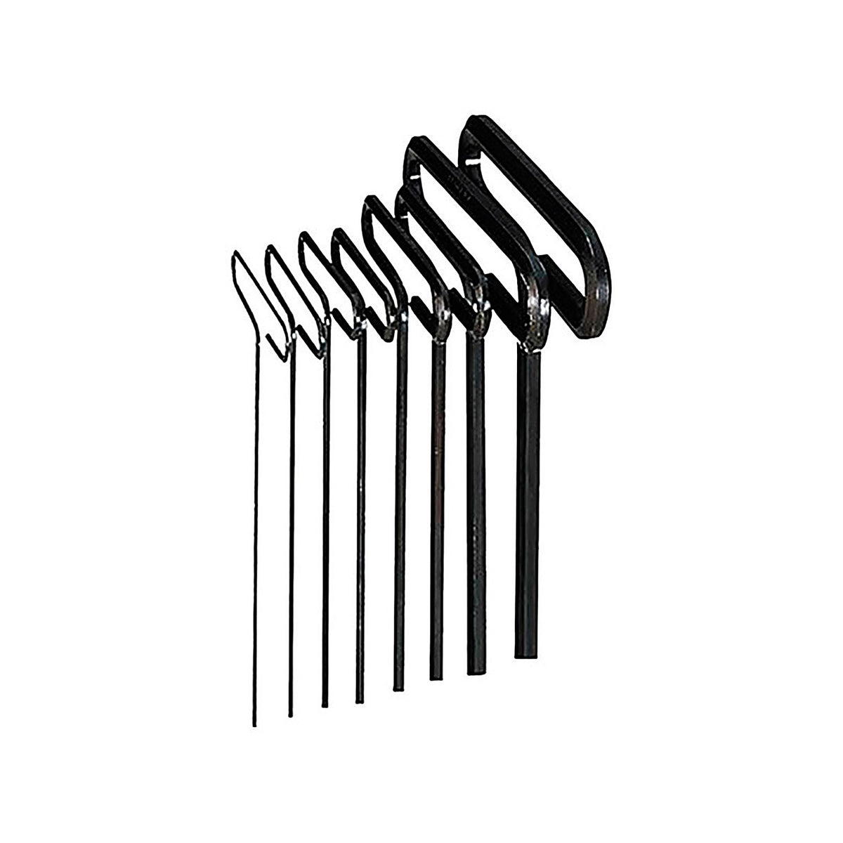 Eklind - 33168 - 3/32 - 1/4 in. SAE T-Handle T-Handle Hex Key 8 pc