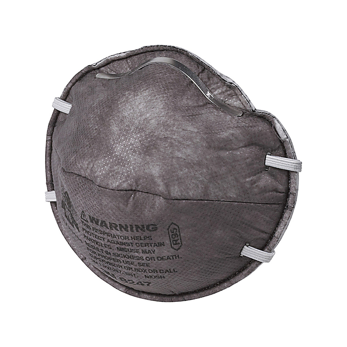 3M - 8247H1-DC - R95 Workshop Odor 6000-Series Respirator Gray 1 pk