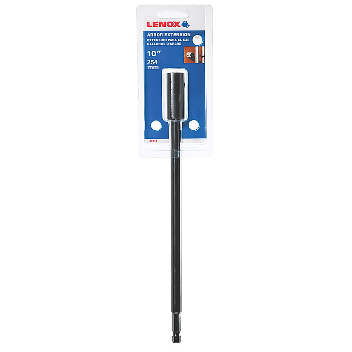 Lenox - 3084310X - 1/4 in. Dia. x 10 in. L Carbon Steel Extension 3/8 in. - 1/Pack