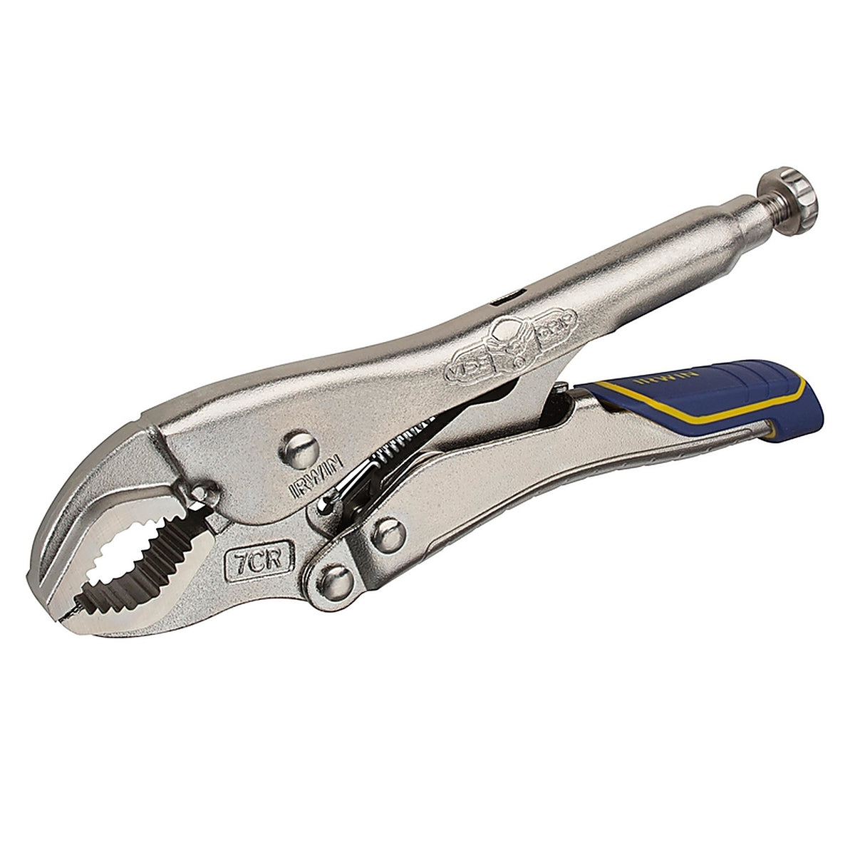 Irwin - IRHT82574 - Vise-Grip 7 in. Alloy Steel Fast Release Curved Jaw Curved Jaw Locking Pliers