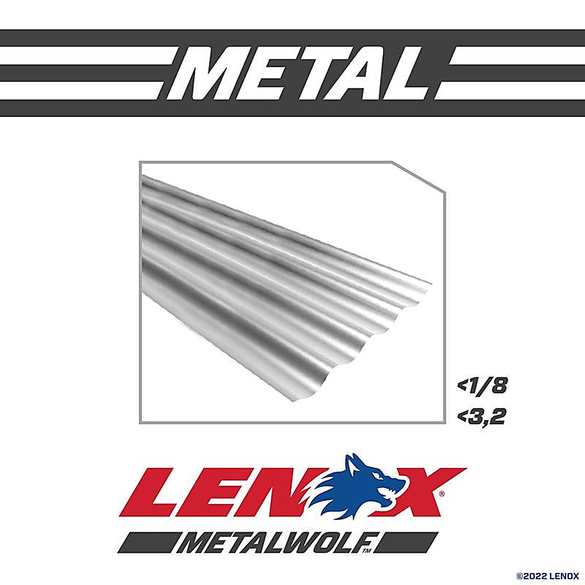 Lenox - 20569S624R - 6 in. Bi-Metal Reciprocating Saw Blade 24 TPI 1 pk