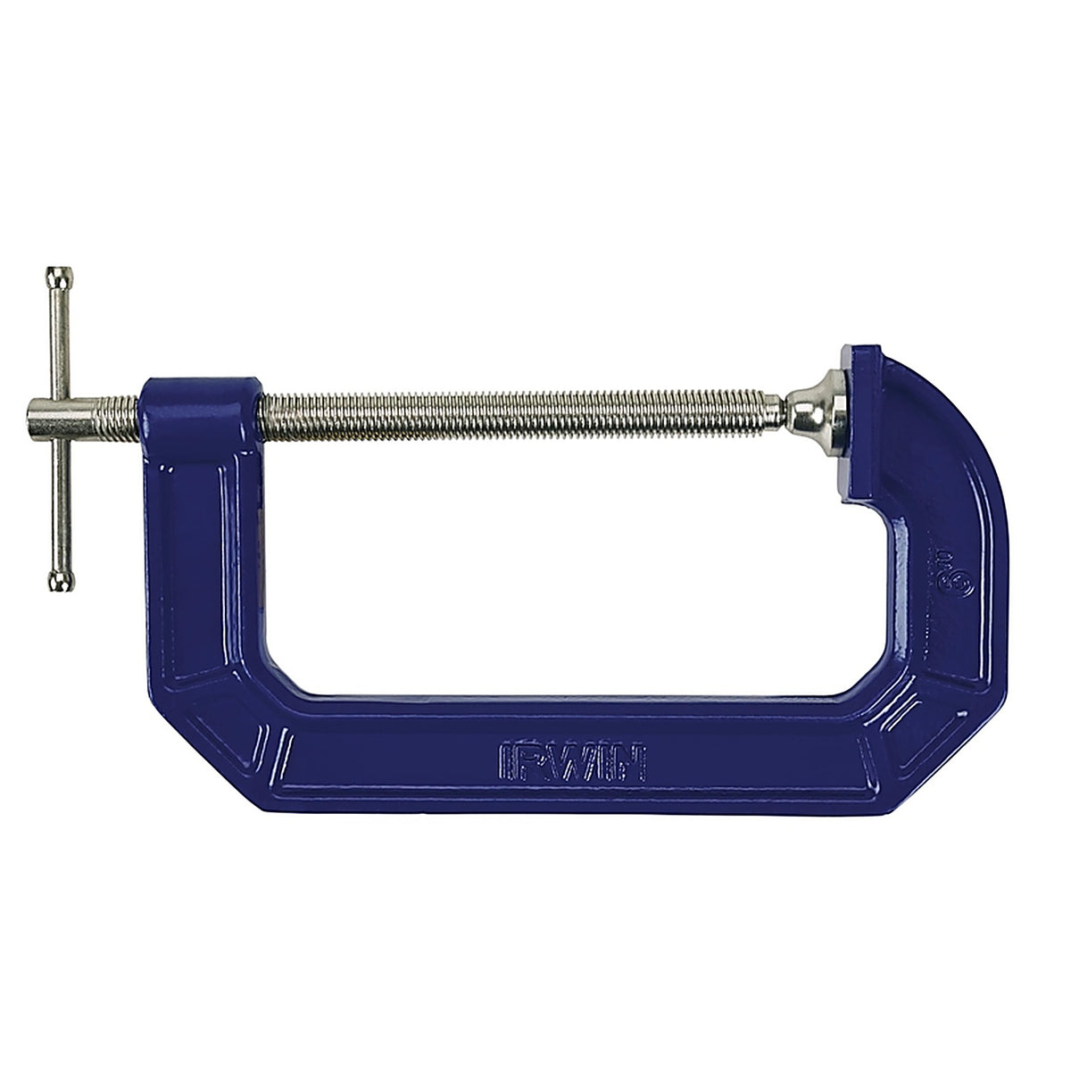 Irwin - 225106 - Quick-Grip 6 in. x 3-1/2 in. D Adjustable C-Clamp 900 lb. 1/pc.