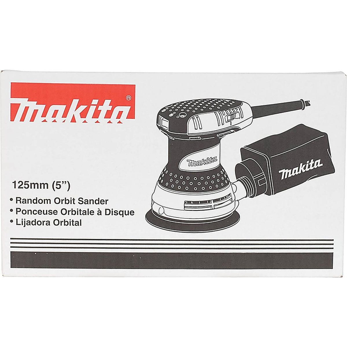 Makita - BO5031K - 3 amps Corded 4-13/16 in. Random Orbit Sander