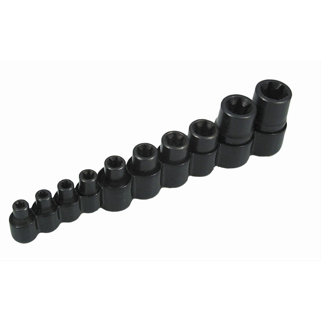Lisle - 26280 - 10 Pc. Master Female Torx Socket Set