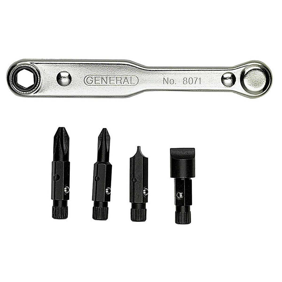 General Tools - 8071 - 5/pc. Offset Screwdriver Set